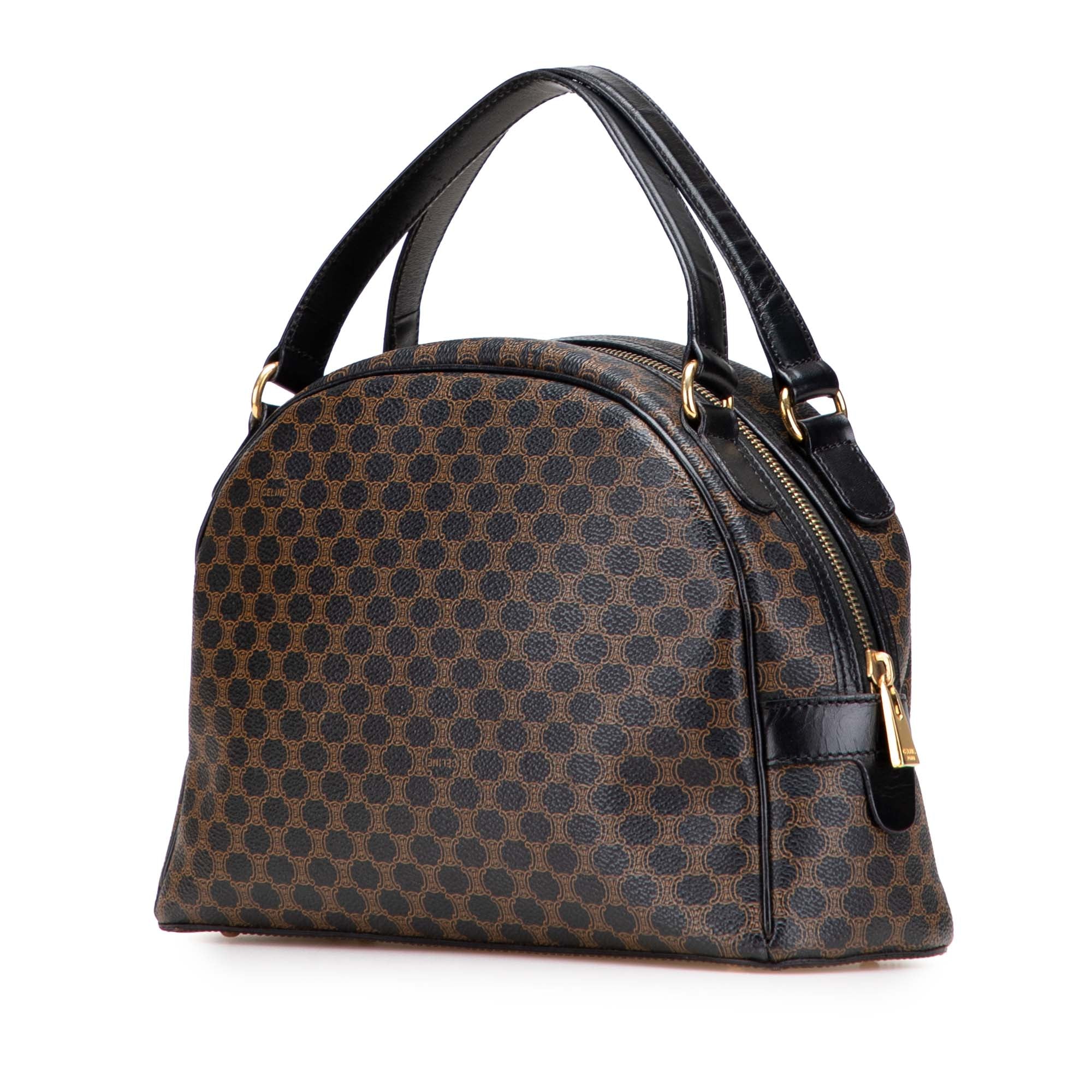 Macadam Coated Canvas Handbag