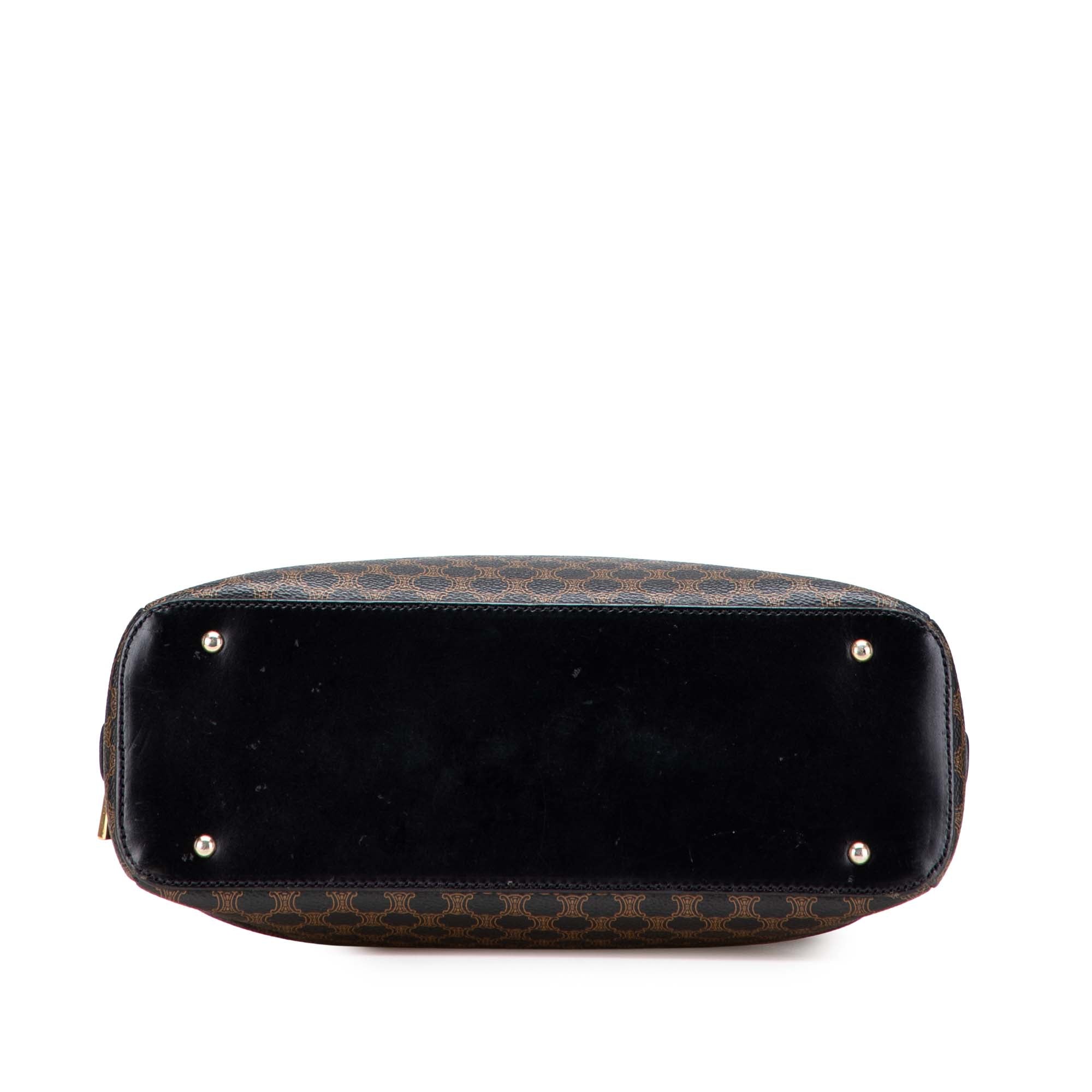 Macadam Coated Canvas Handbag