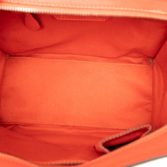 Micro Leather Luggage Tote