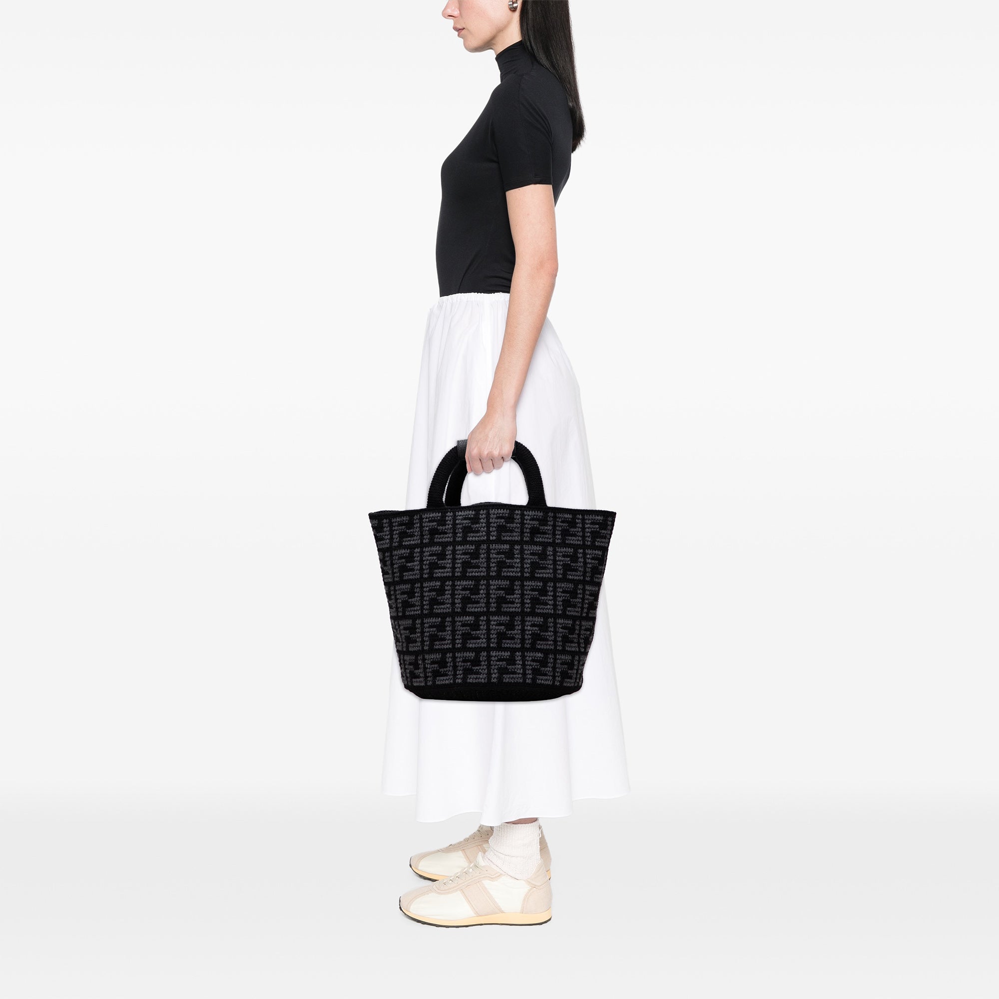 Large Zucca Cashmere Shopper Tote