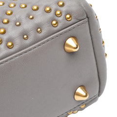 Small Lambskin Cannage Studded Supple Lady Dior