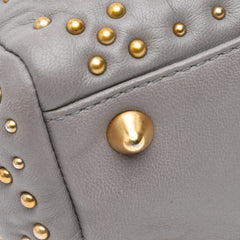 Small Lambskin Cannage Studded Supple Lady Dior