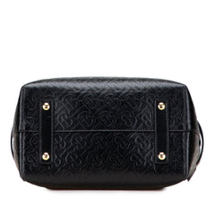 Small TB Monogram Embossed Leather Belt Bag