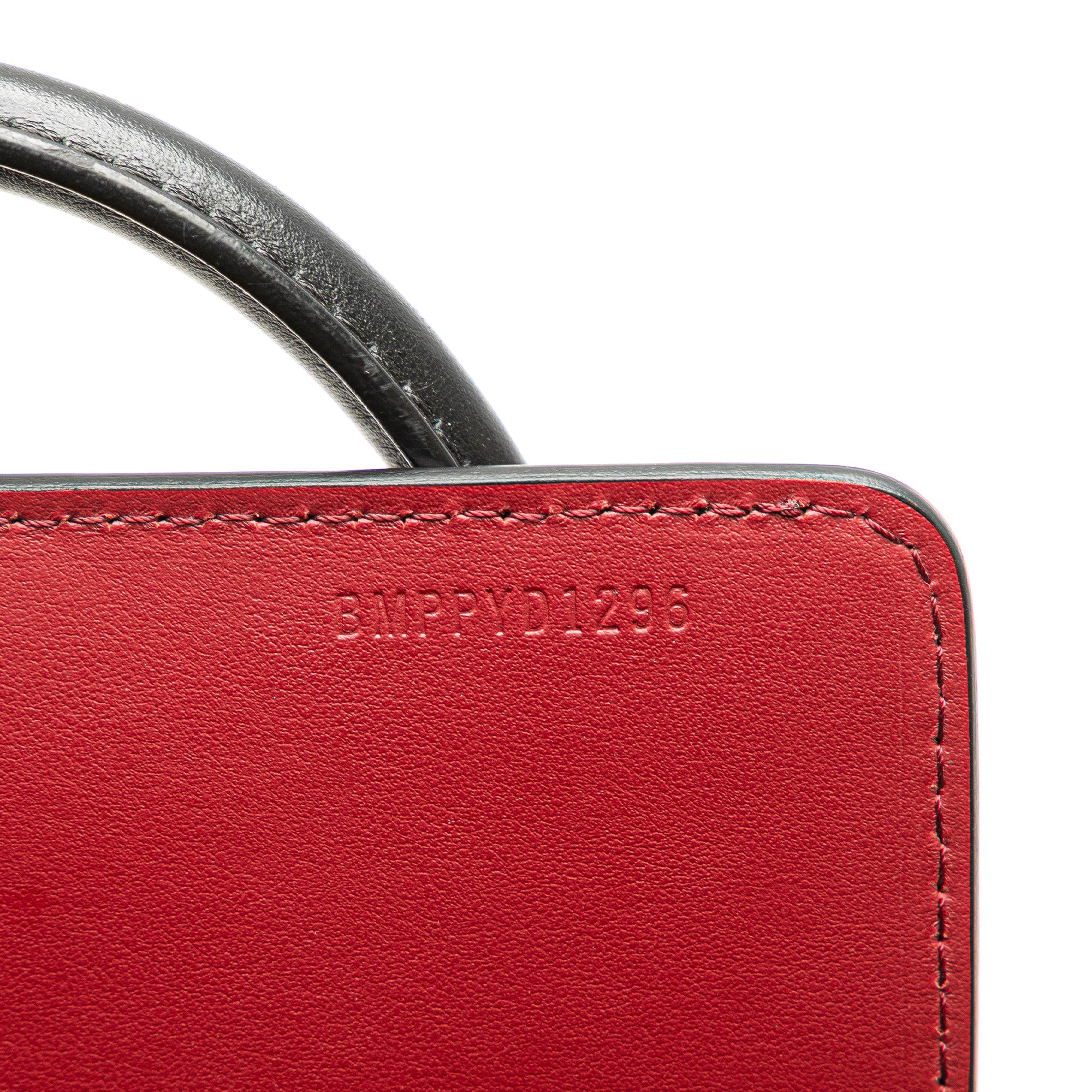 Small TB Monogram Embossed Leather Belt Bag