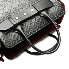 Small TB Monogram Embossed Leather Belt Bag