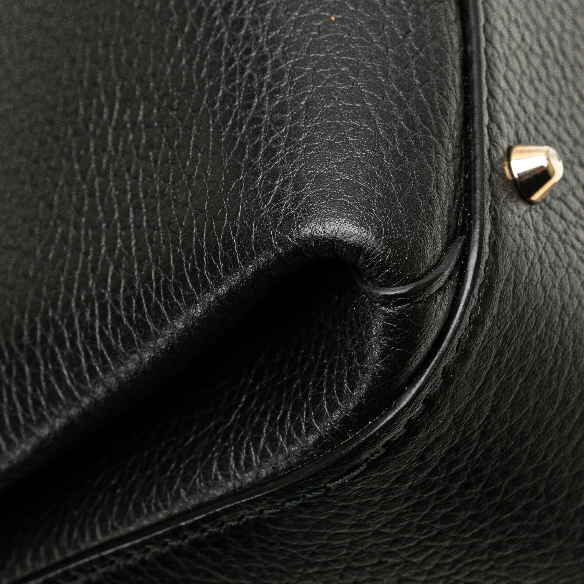 Small Dollar Calf Interlocking G Satchel