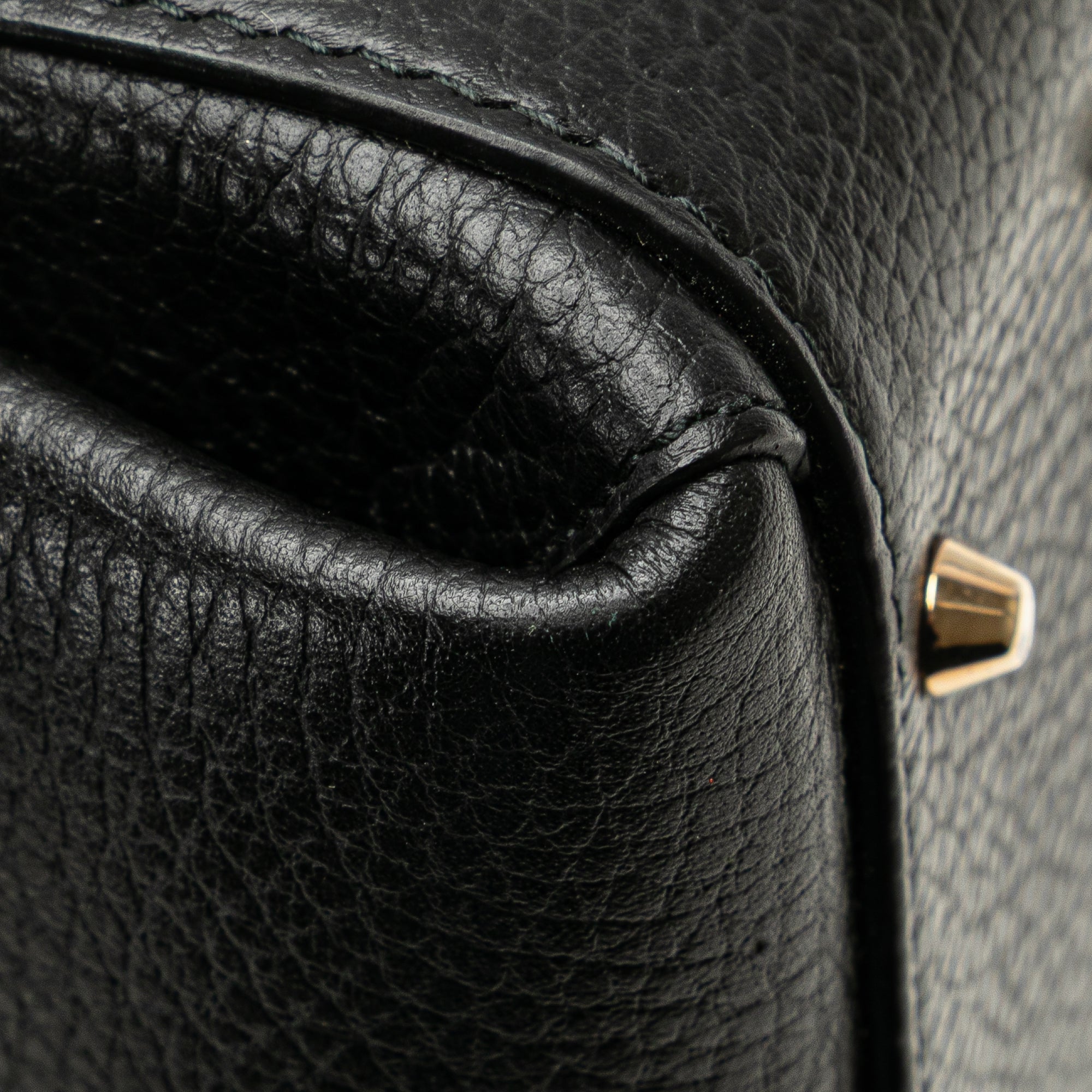 Small Dollar Calf Interlocking G Satchel