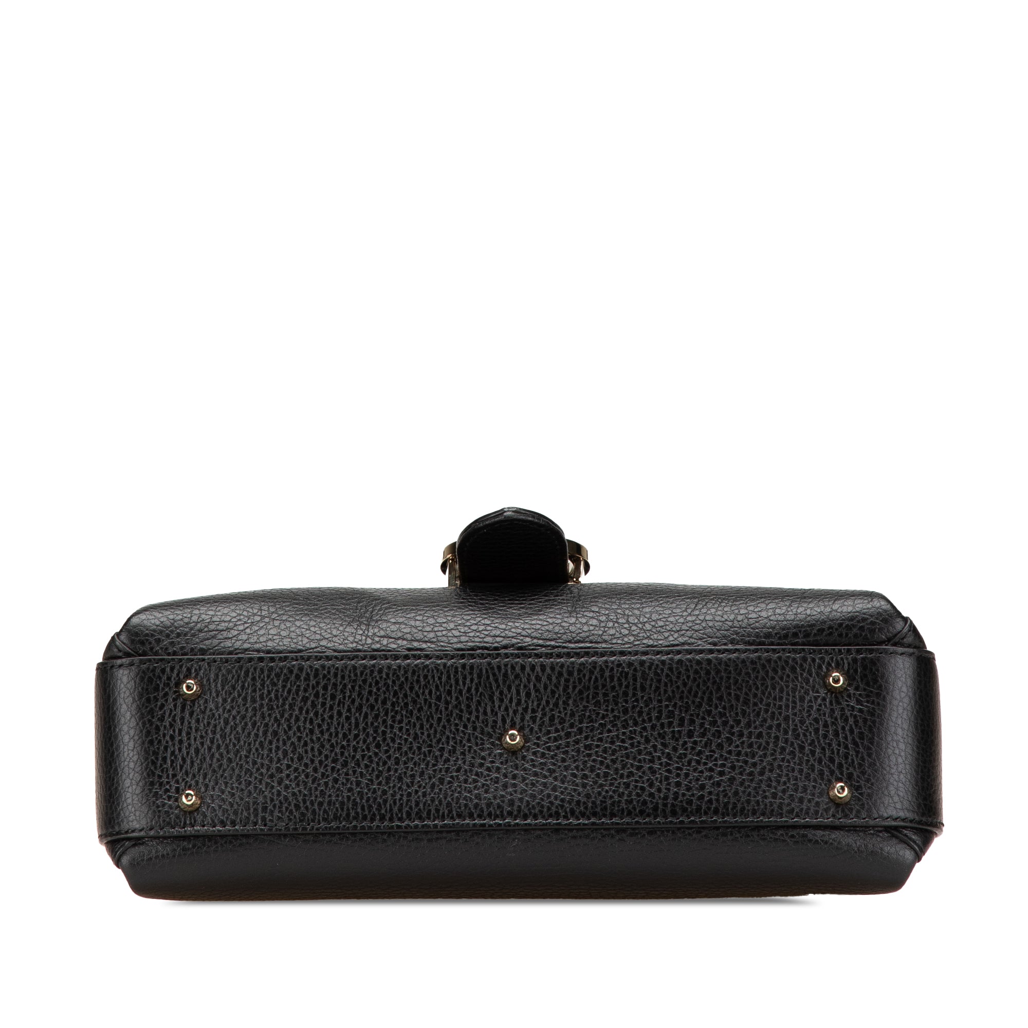 Small Dollar Calf Interlocking G Satchel