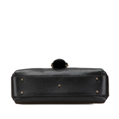 Small Dollar Calf Interlocking G Satchel
