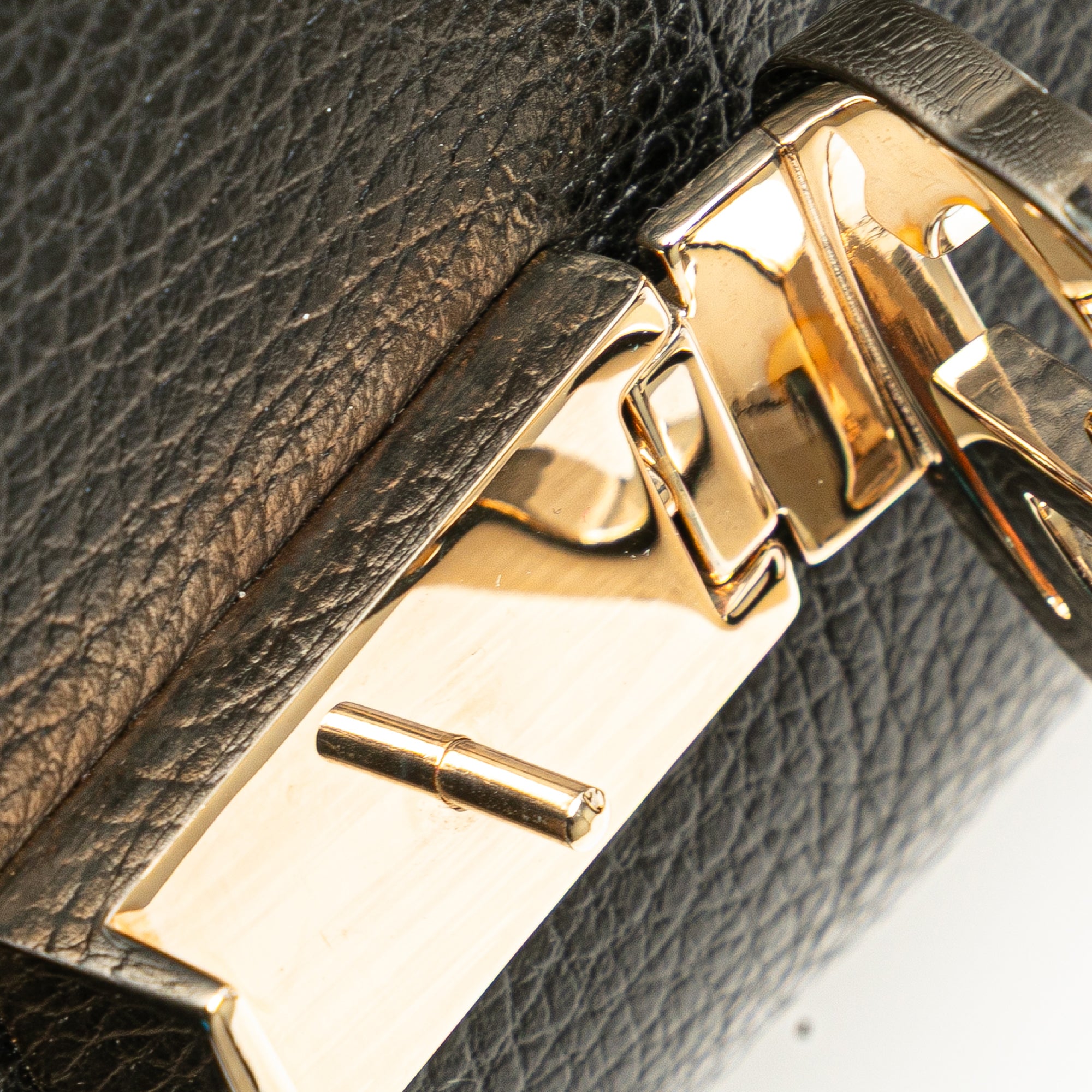 Small Dollar Calf Interlocking G Satchel