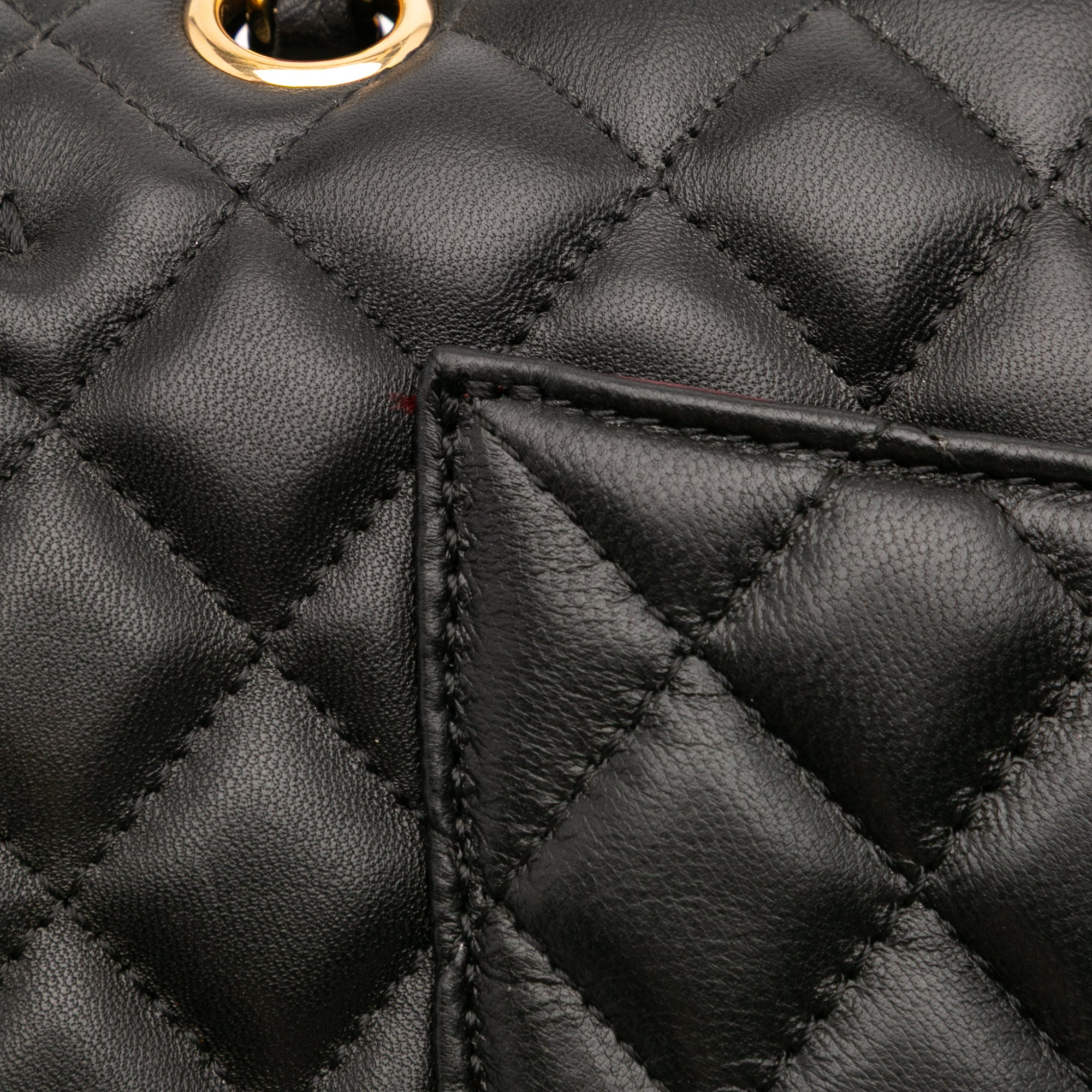Medium Classic Lambskin Double Flap