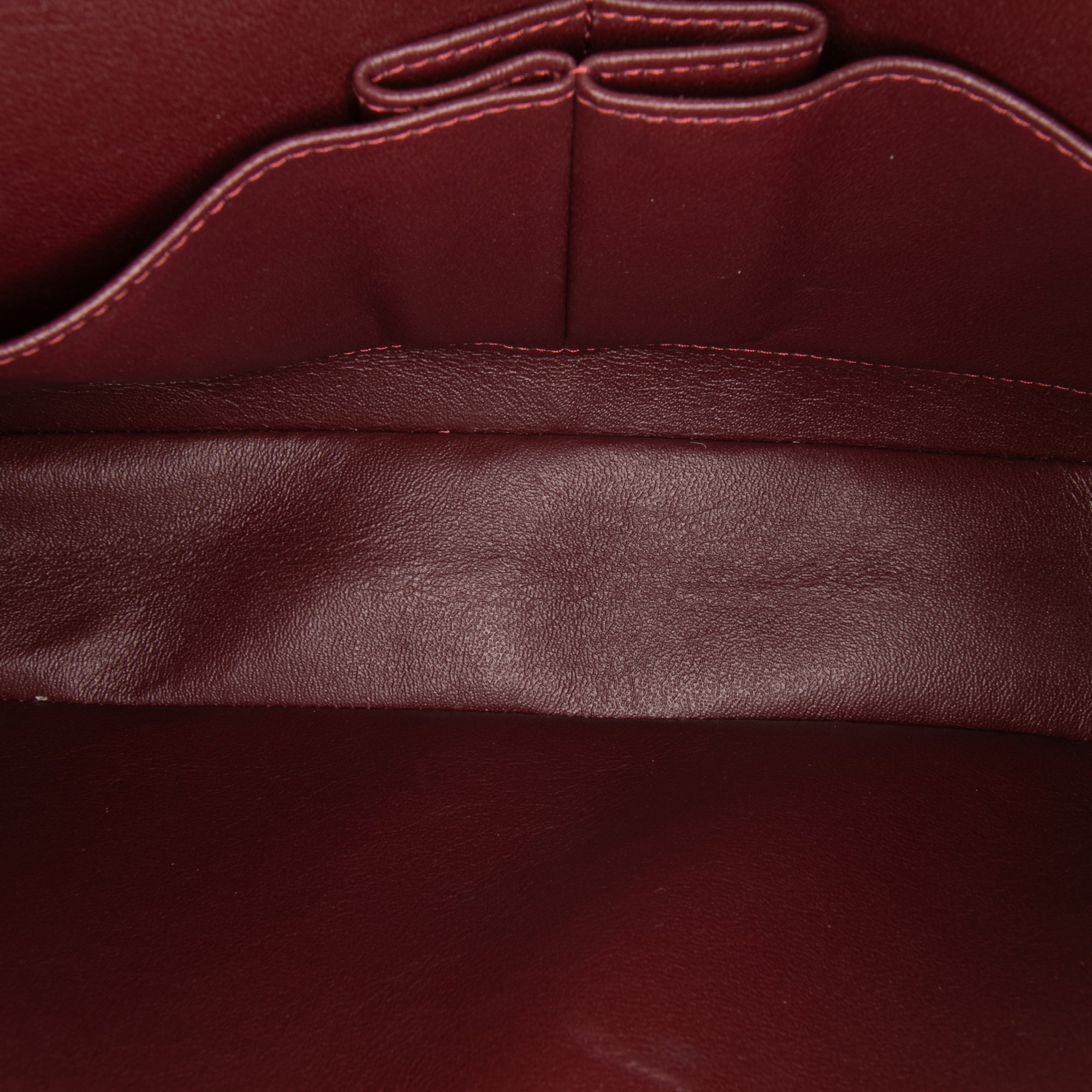 Medium Classic Lambskin Double Flap