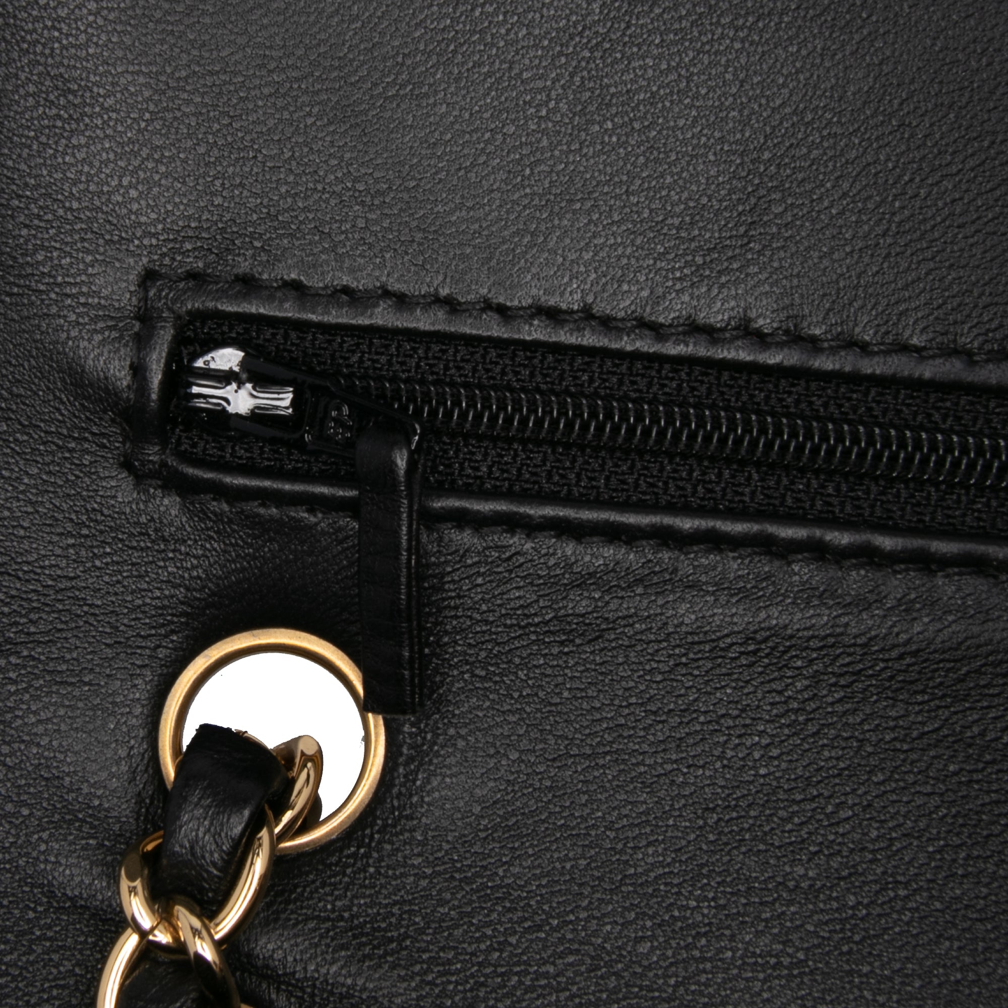 Medium Classic Lambskin Double Flap