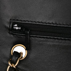 Medium Classic Lambskin Double Flap