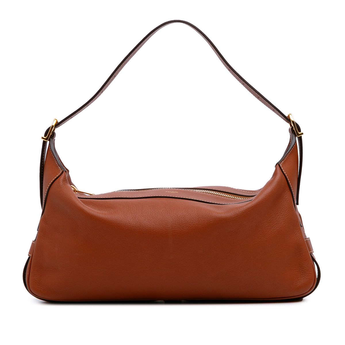 Medium Supple Calfskin Romy Shoulder Bag