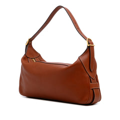 Medium Supple Calfskin Romy Shoulder Bag