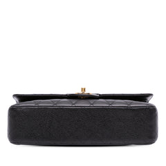Medium Classic Caviar Double Flap