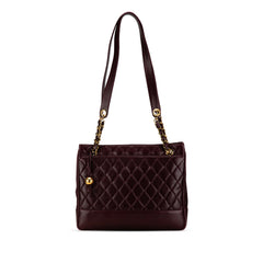 CC Quilted Lambskin Tote