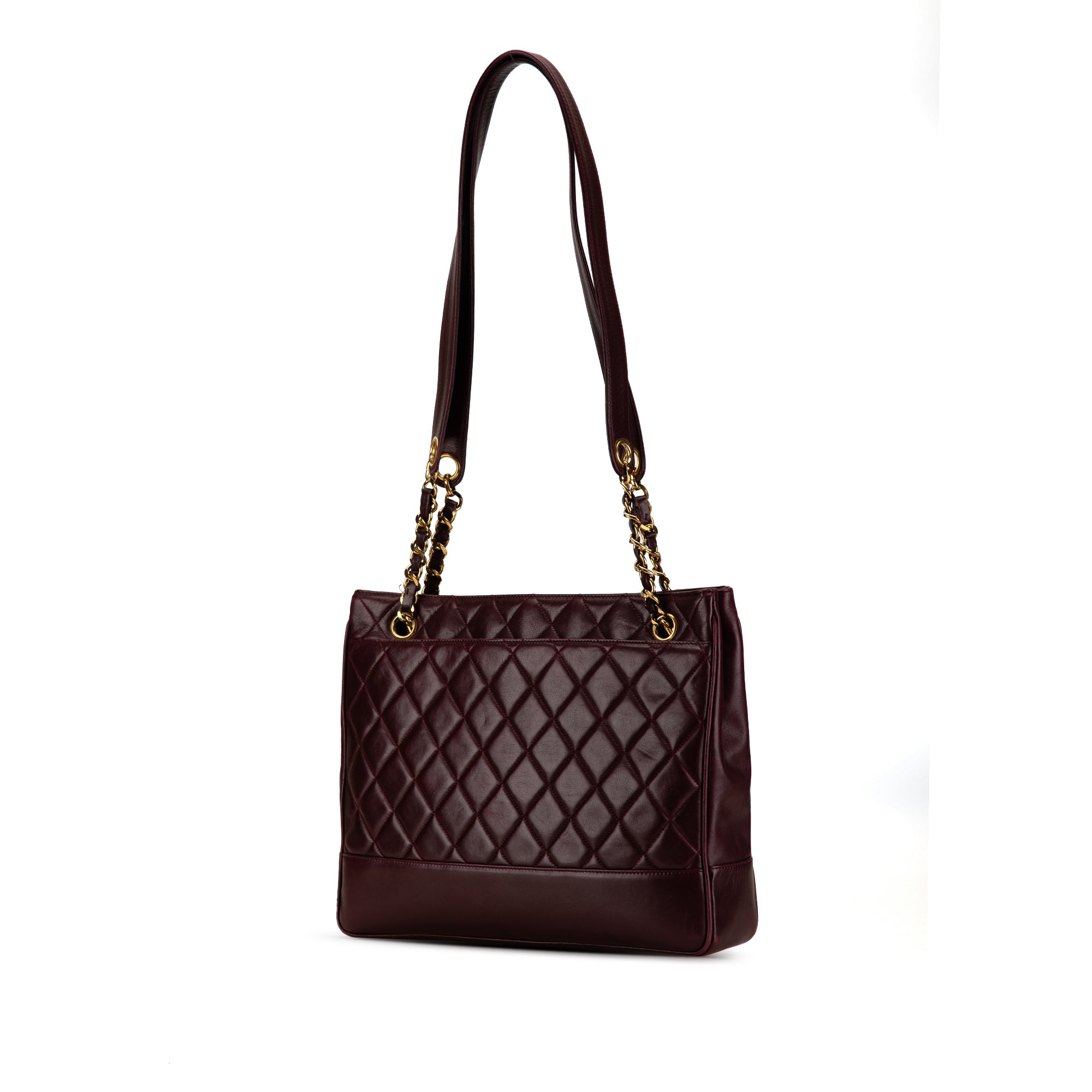 CC Quilted Lambskin Tote