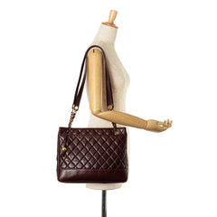 CC Quilted Lambskin Tote