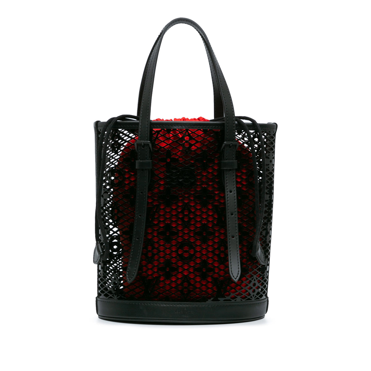Monogram Lace Bucket PM