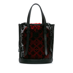 Monogram Lace Bucket PM