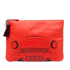 Medium Printed Lambskin Cuba La Habana O Case Clutch
