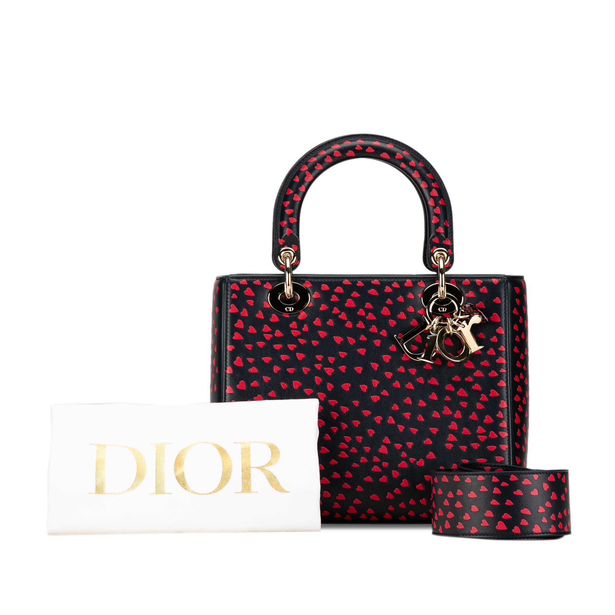 Medium Calfskin I Love Paris Lady Dior