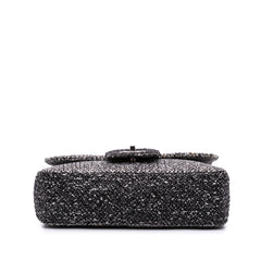Tweed and Sequin Elementary Chic Flap