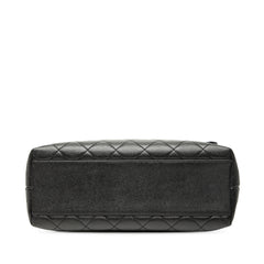 CC Quilted Caviar Kelly Top Handle Bag