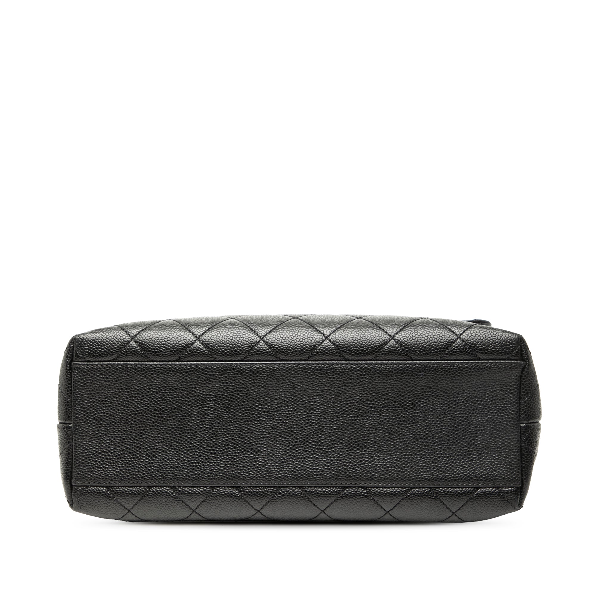 CC Quilted Caviar Kelly Top Handle Bag