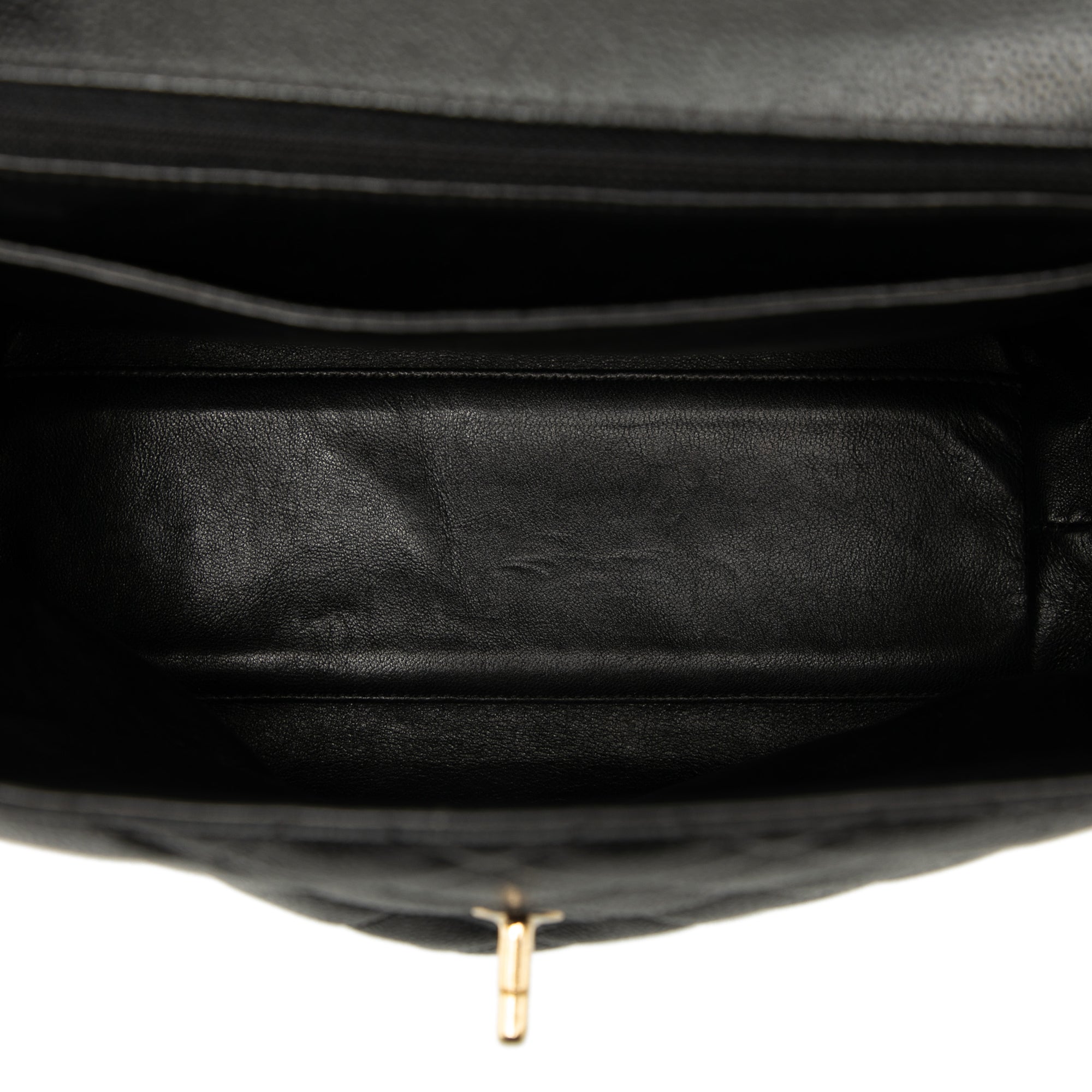 CC Quilted Caviar Kelly Top Handle Bag