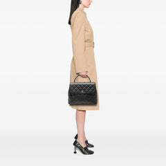 CC Quilted Caviar Kelly Top Handle Bag