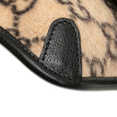 GG Wool Slim Belt Bag