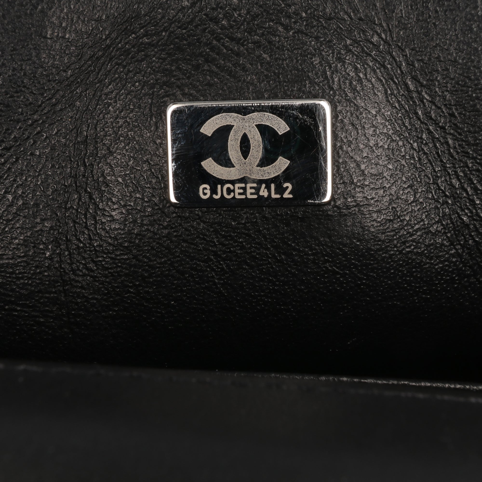 Mini Square Classic Patent So Black Single Flap