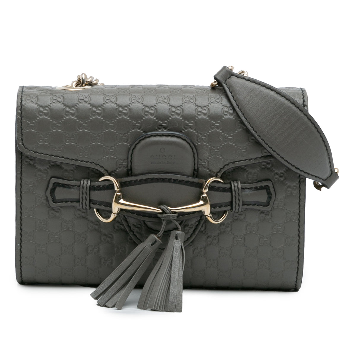 Mini Microguccissima Emily Crossbody