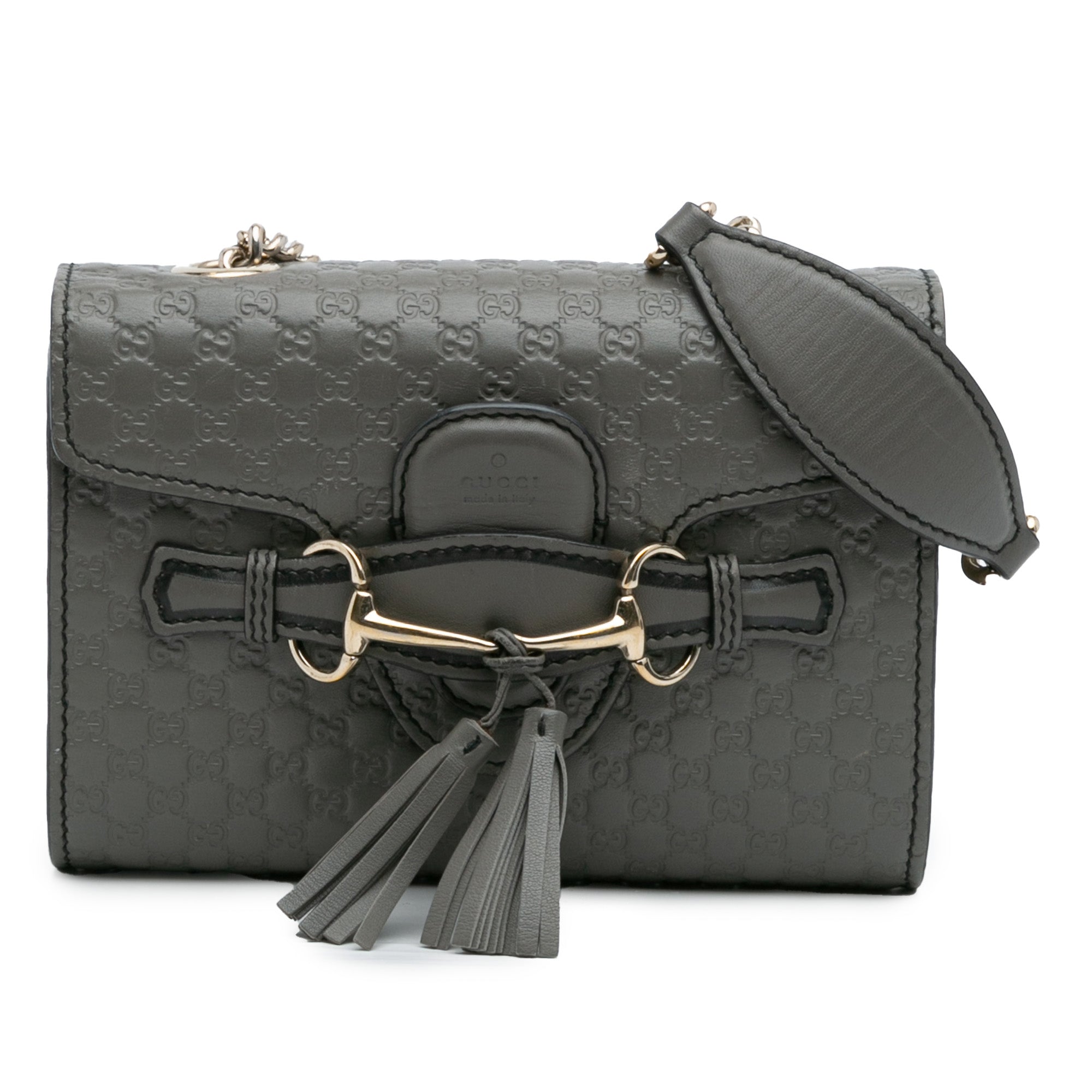 Mini Microguccissima Emily Crossbody
