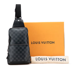 Damier Graphite Avenue Sling