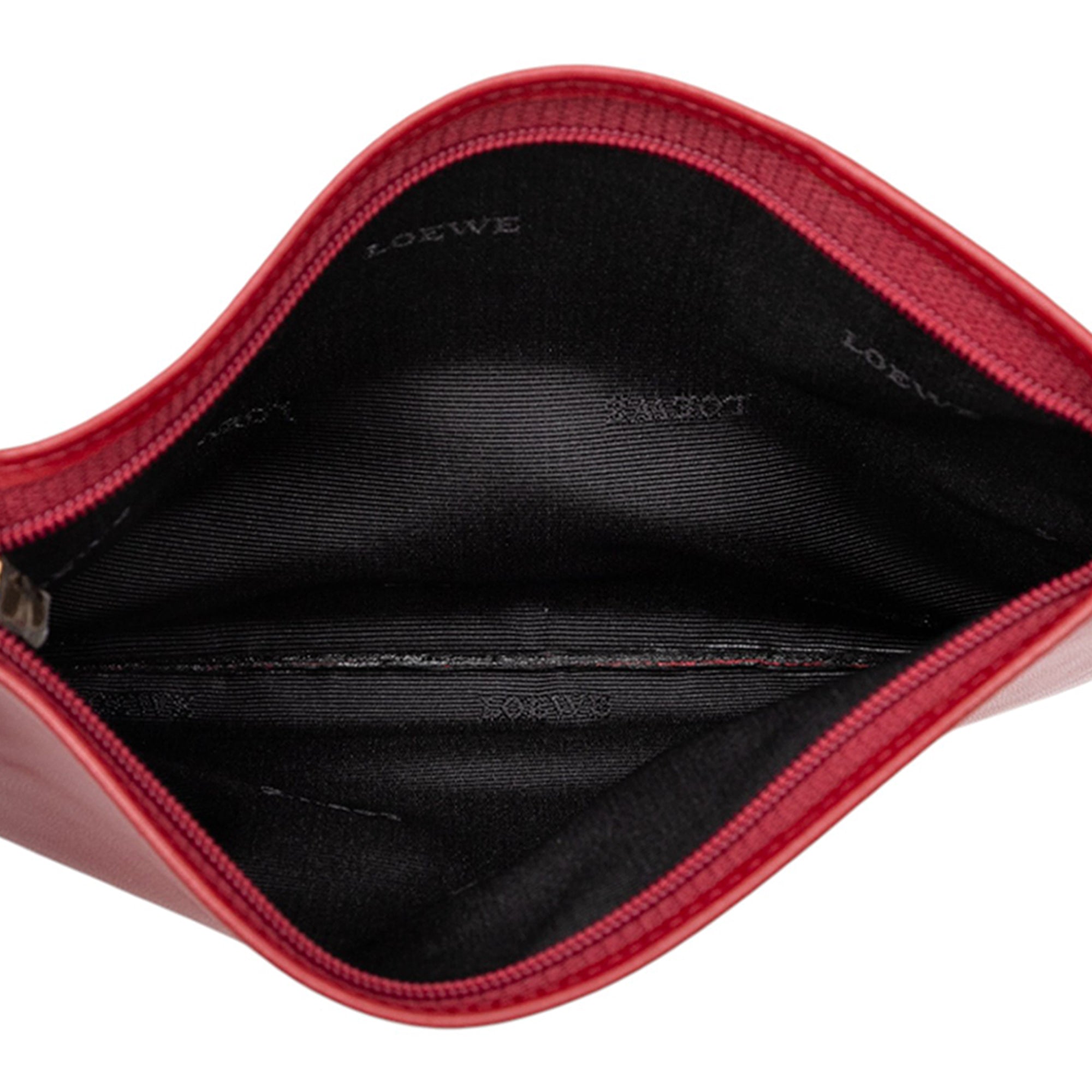 Leather Anagram Pouch