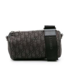 Oblique Canvas Roller Messenger Bag