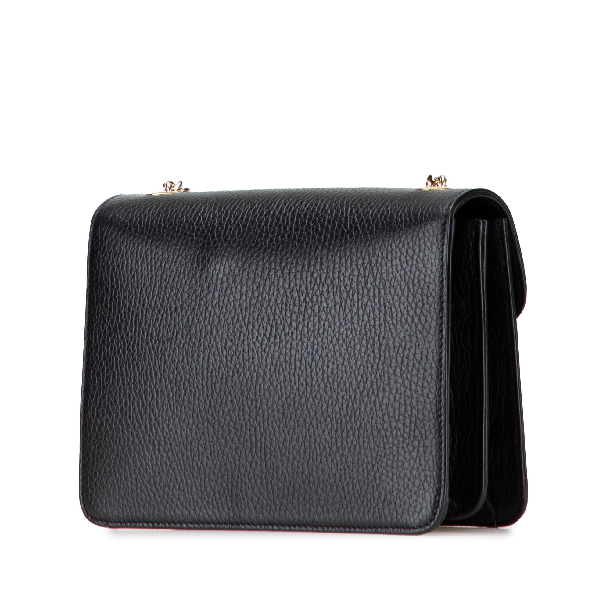 Small Dollar Calfskin Interlocking G Crossbody