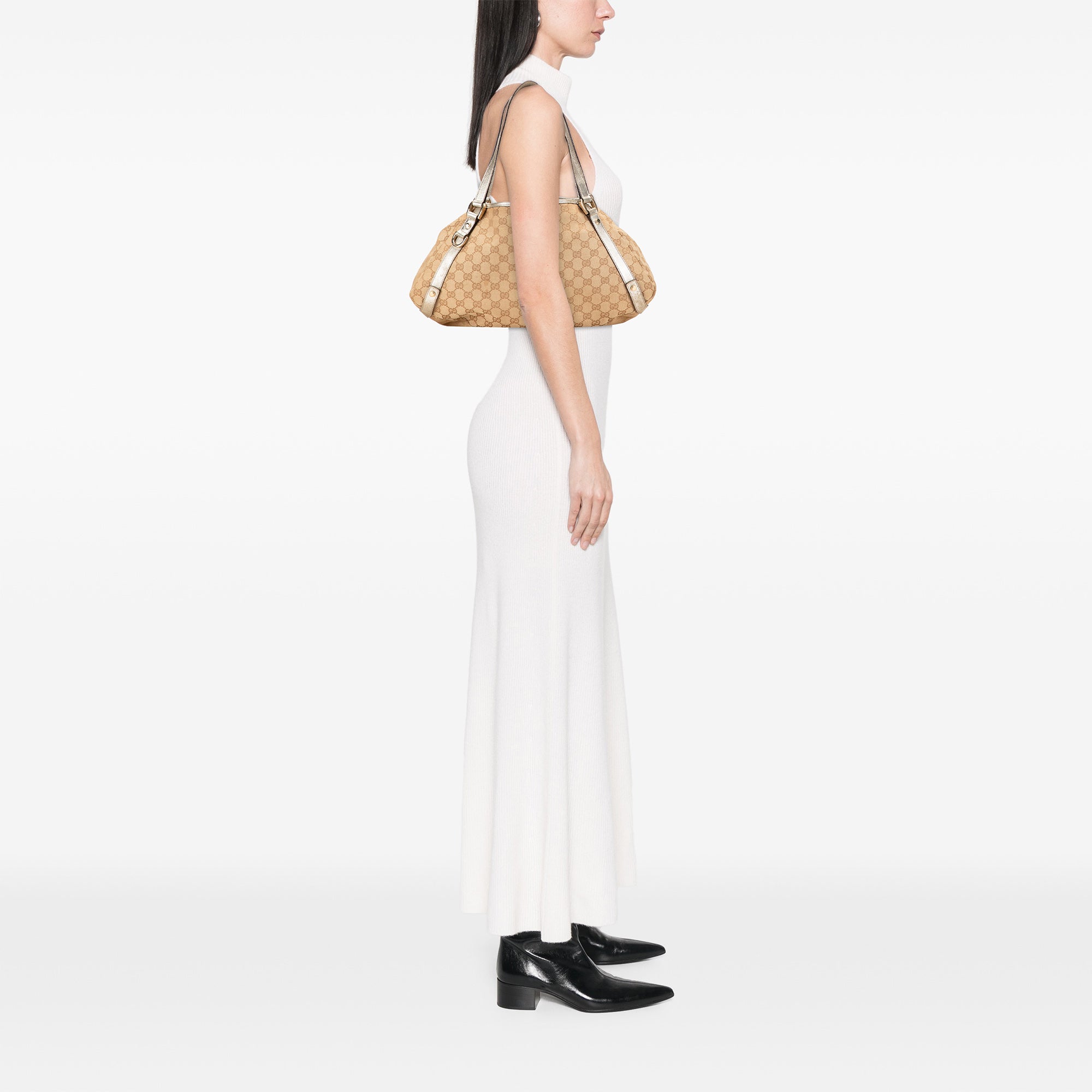 GG Canvas Abbey D Ring Tote