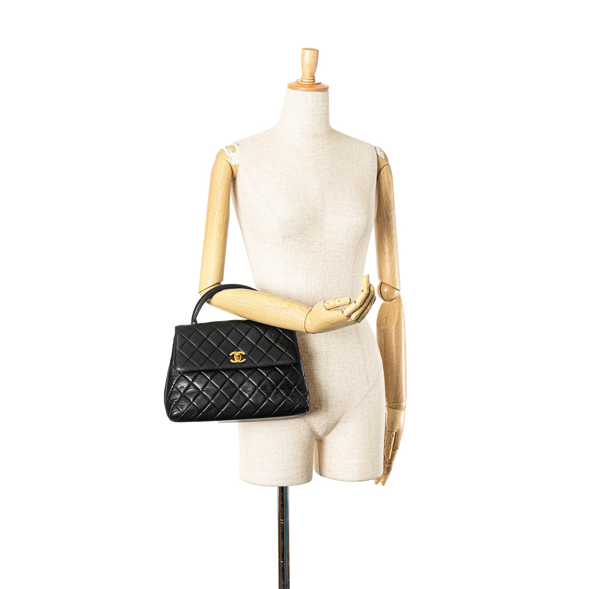 Medium Lambskin Kelly Top Handle Bag