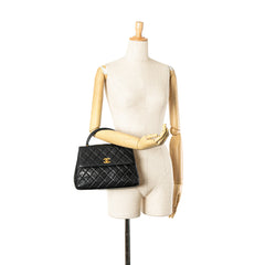 Medium Lambskin Kelly Top Handle Bag