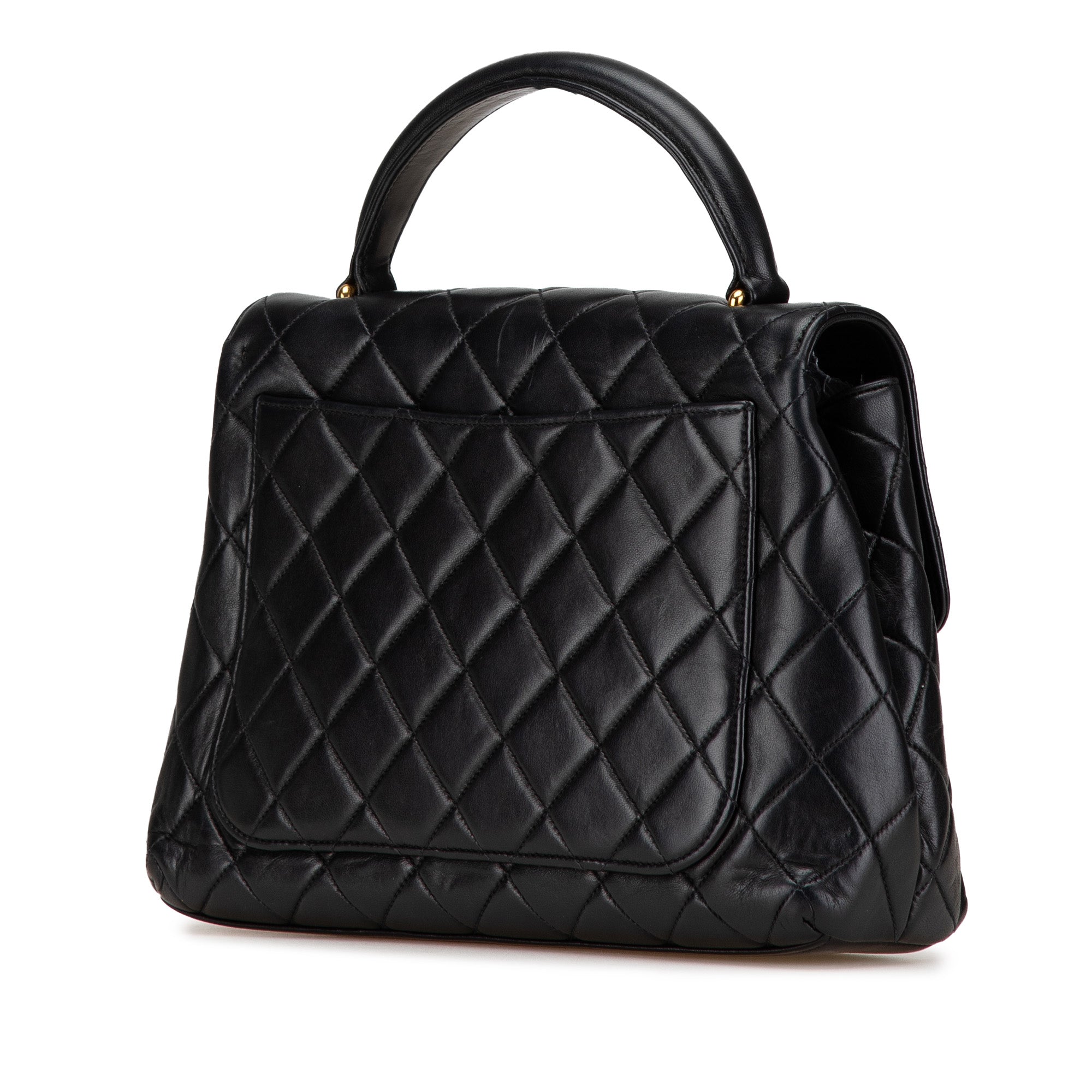 Medium Lambskin Kelly Top Handle Bag