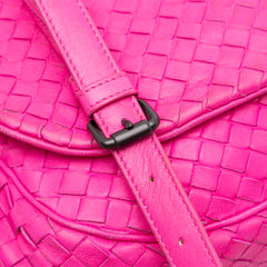 Nappa Intrecciato Flap Crossbody