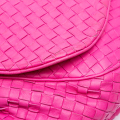 Nappa Intrecciato Flap Crossbody