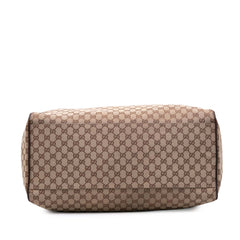GG Canvas Web Travel Bag