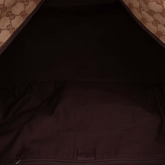 GG Canvas Web Travel Bag
