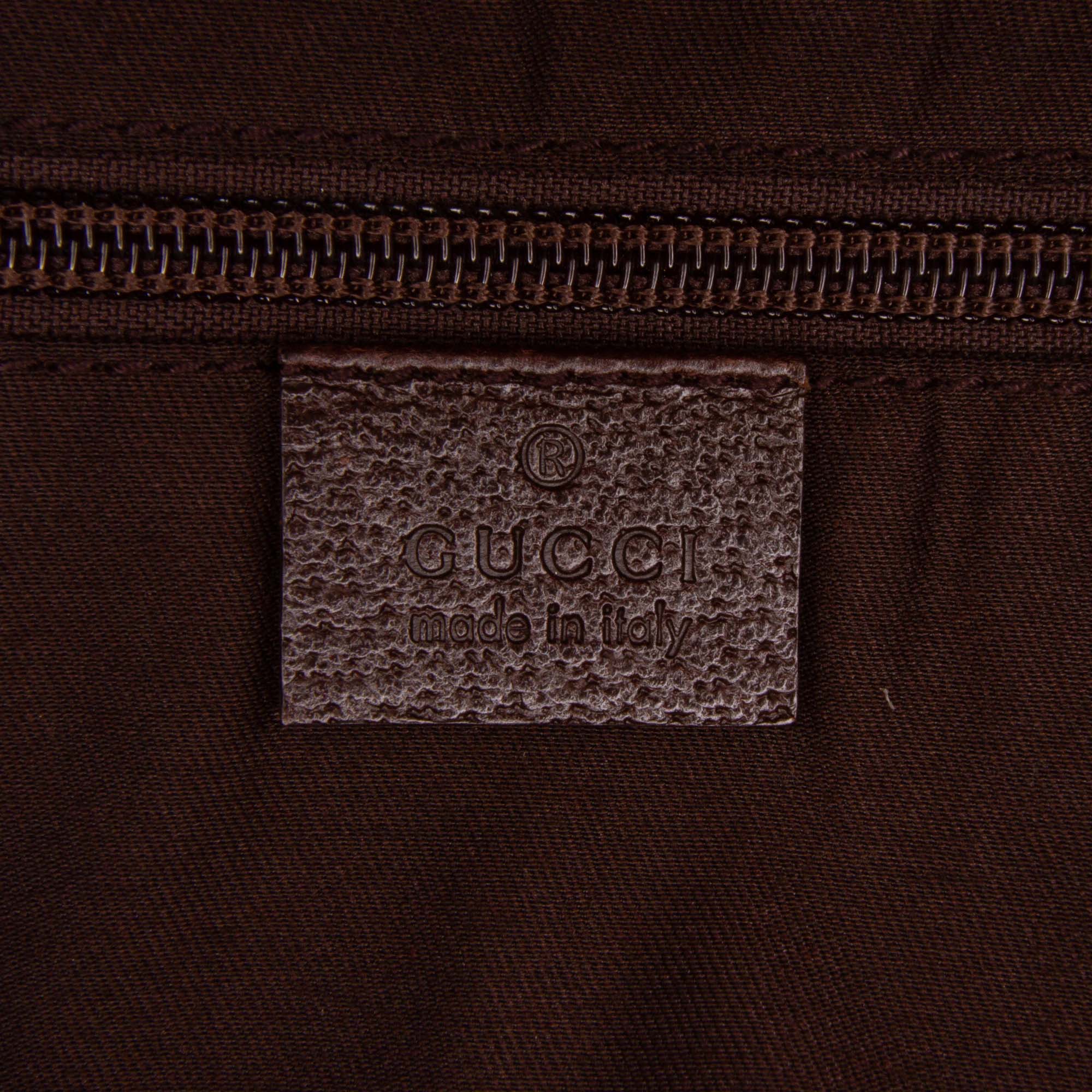GG Canvas Web Travel Bag